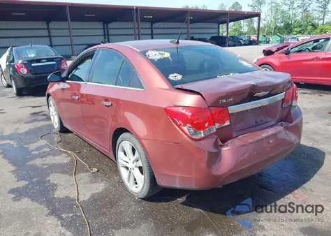2012 Chevrolet Cruze Ltz from USA, damaged, VIN 1G1PH5SC2C7359382